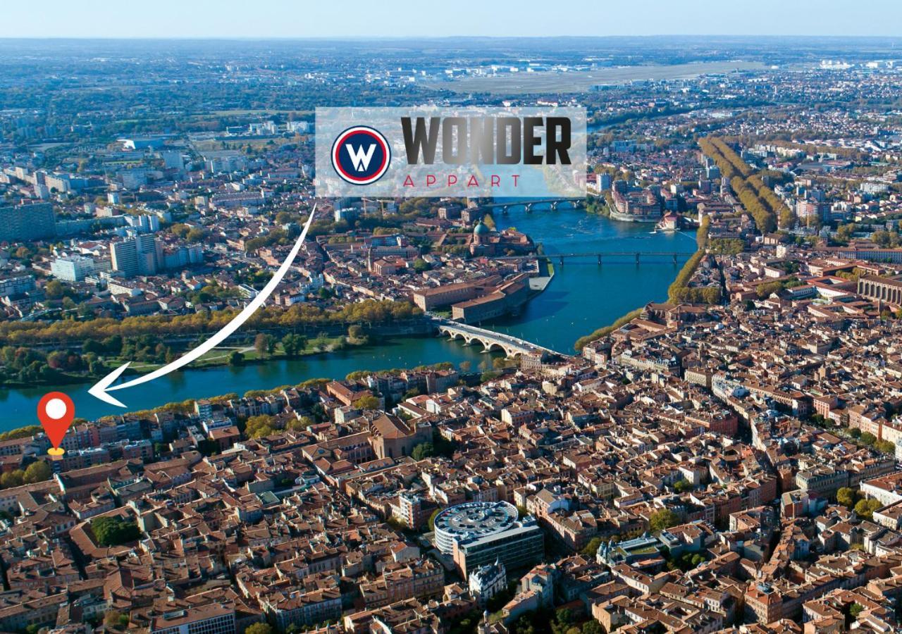 Wonder Appart' 402 - Vue Sur Garonne Τουλούζη Εξωτερικό φωτογραφία